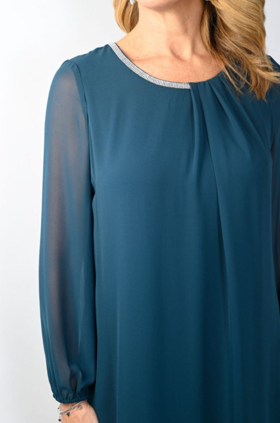 FL 239123 Green Event Dress