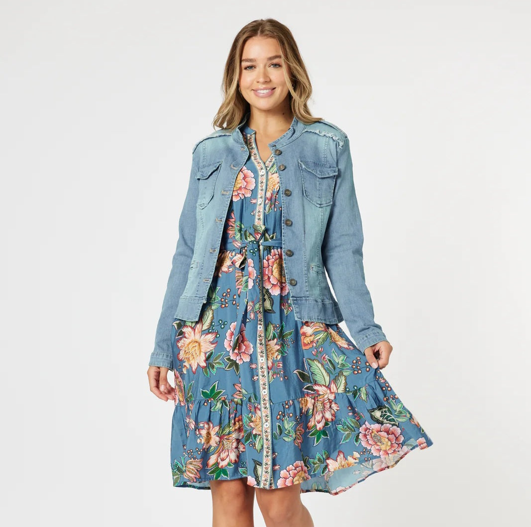 Threadz 47129 Print Dress