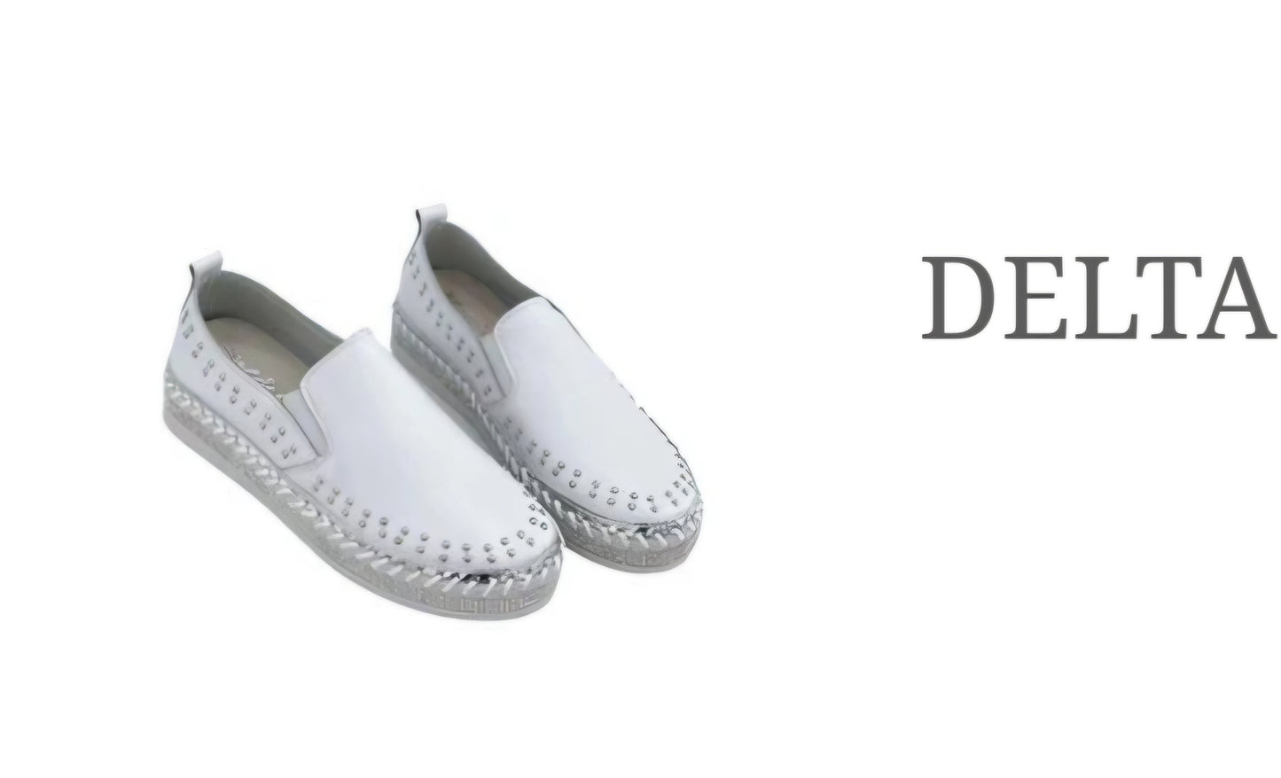 Ameise White Delta Shoe