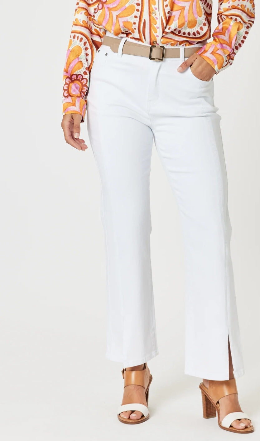 Threadz White Jean
