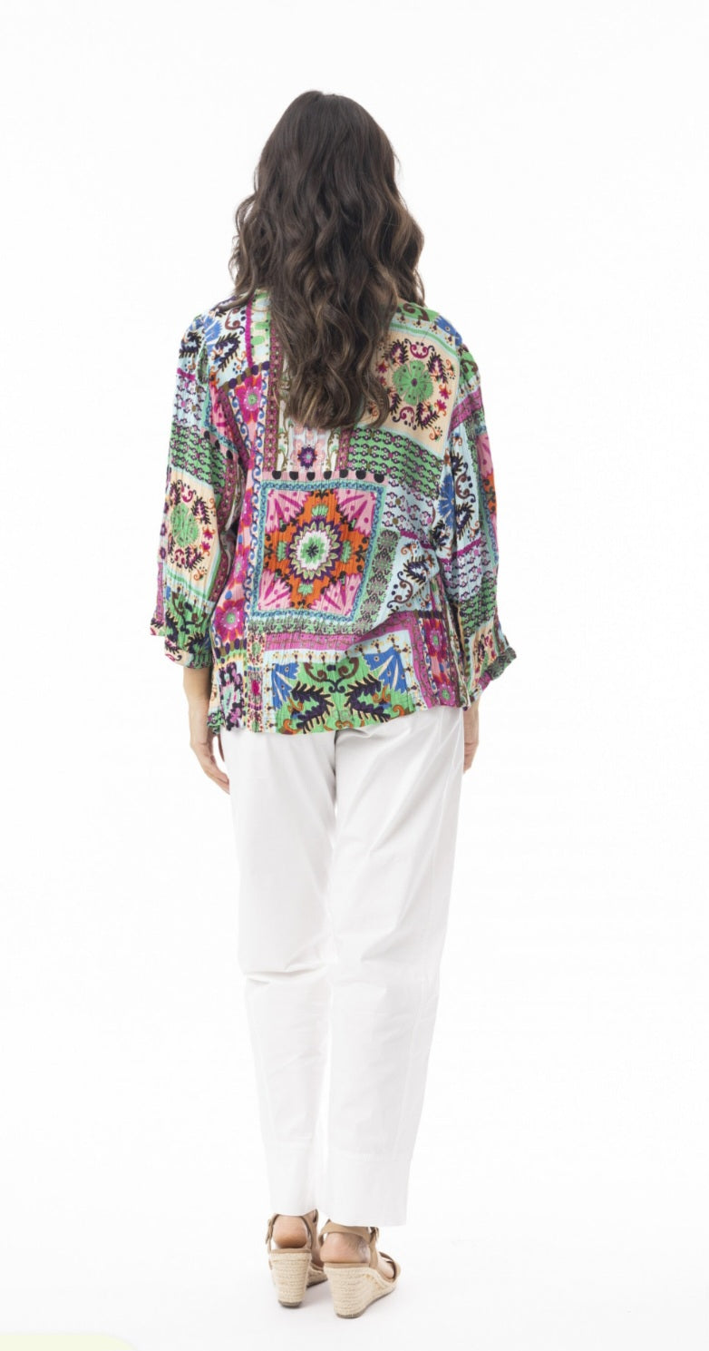Orientique 62765 Sao Bento Print Top