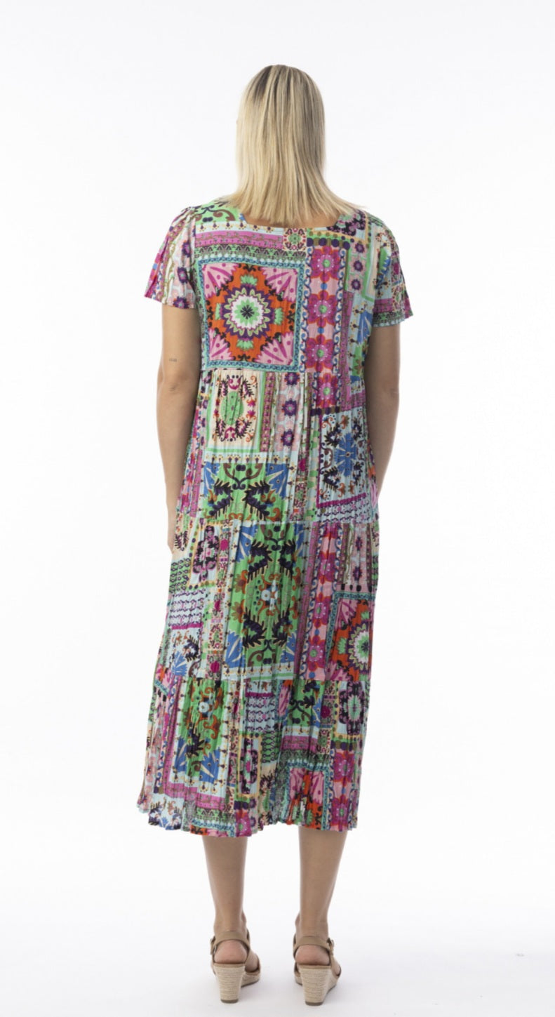 Orientique 61737 Sao Bento Print Dress