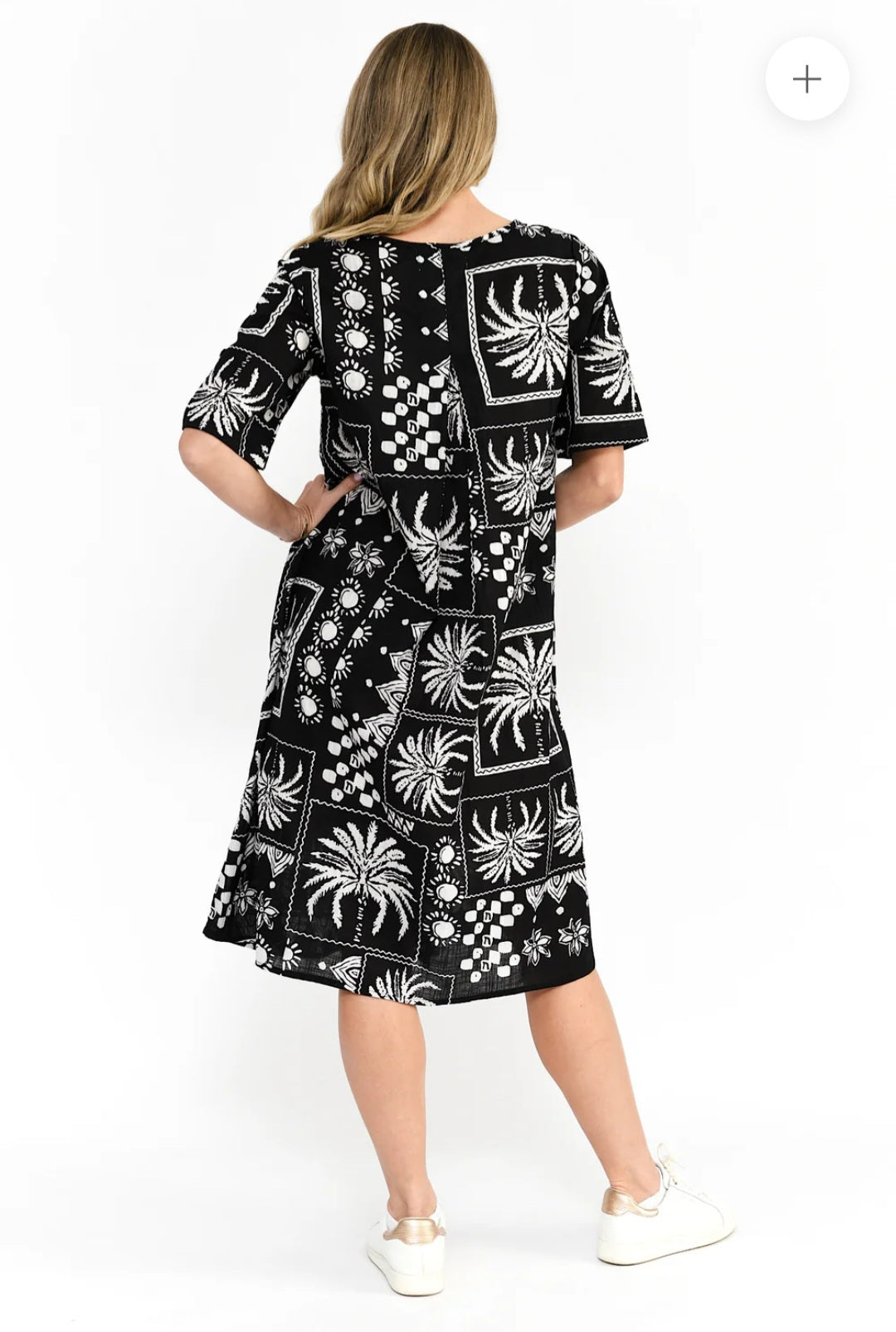 One Summer 98J Yvonne Print Dress