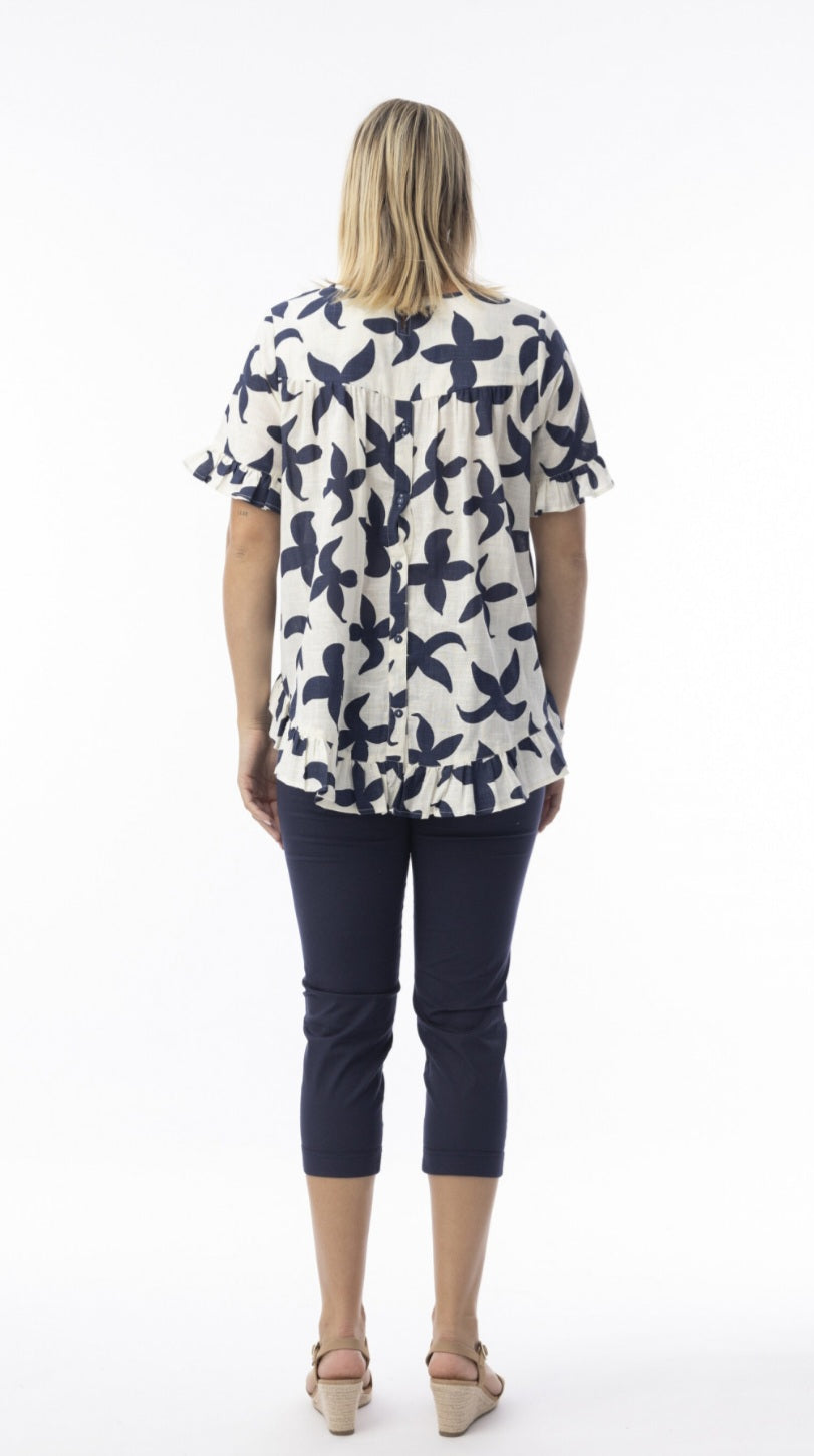 Orientique 42191 Nazca Print Top