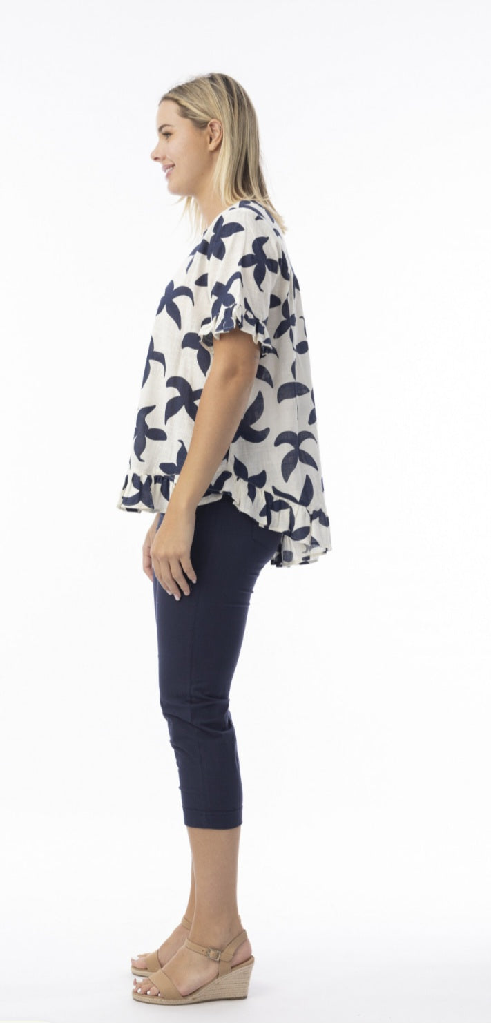 Orientique 42191 Nazca Print Top