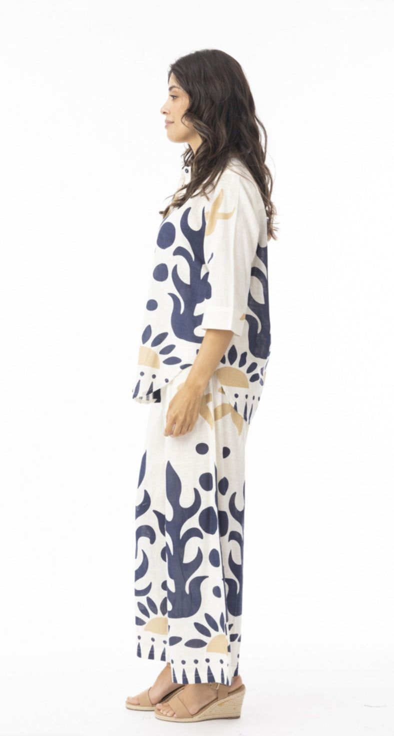 Orientique 42190 Nazca Print Top