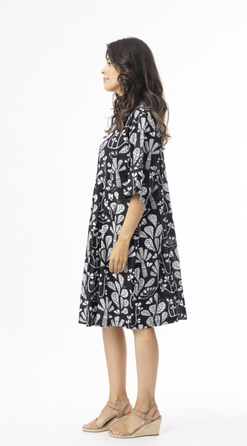 Orientique 81376 Ayangue Print Dress