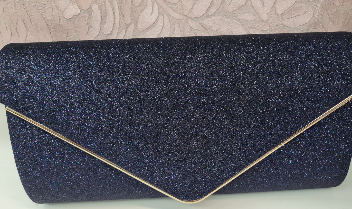 Navy 110055 Event Clutch Bag