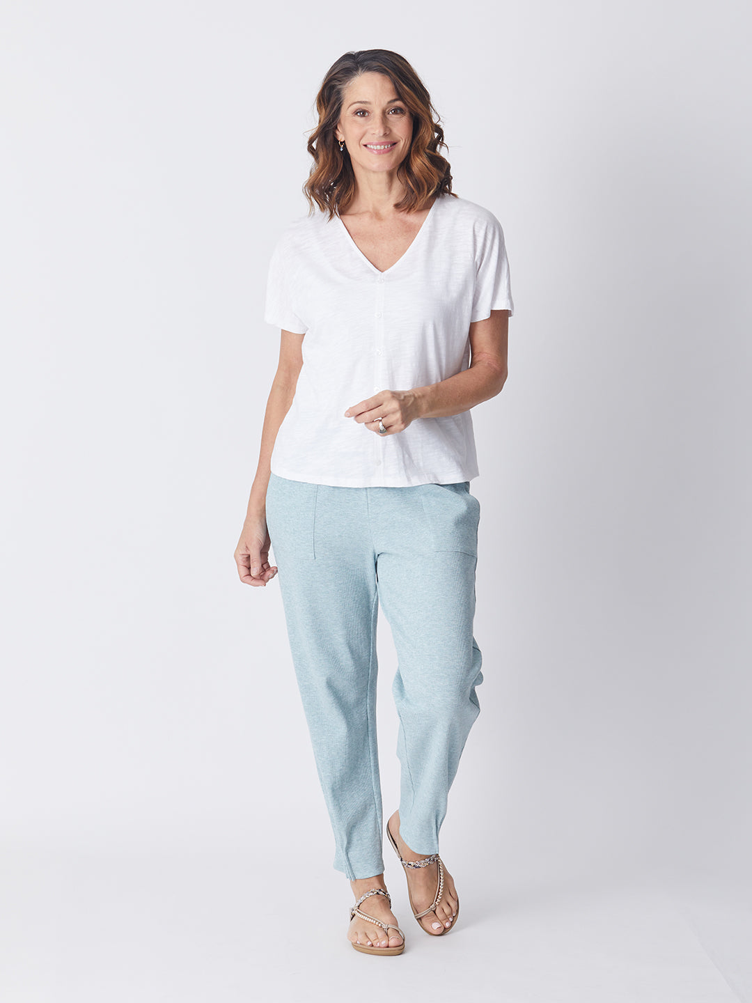 Cordelia White T Shirt Top