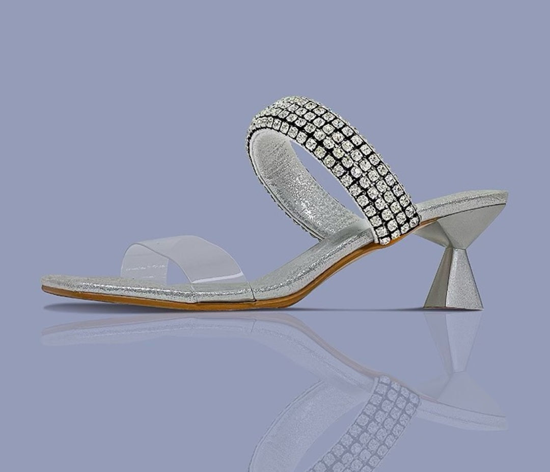 Lavish Silver Event Shoe