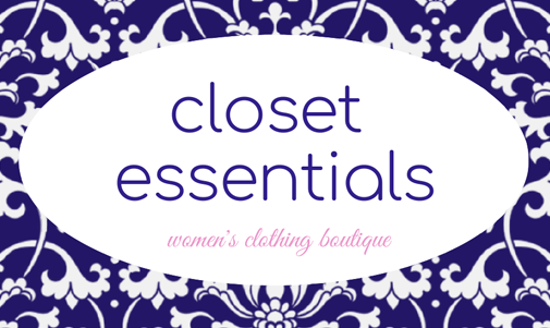 Closet Essentials, Ladies Clothing Boutique