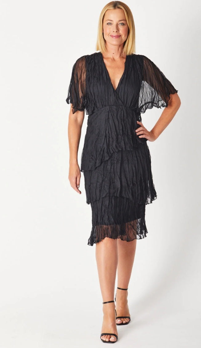 Cordelia 28127 Black Event Dress