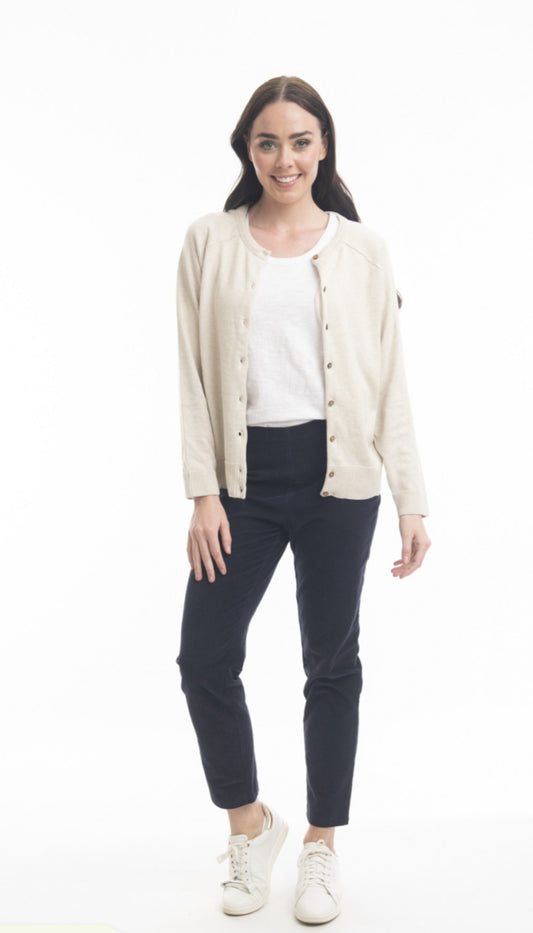 Orientique 1260 Cream Cardigan