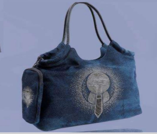 Lavish 1054 Denim Bag