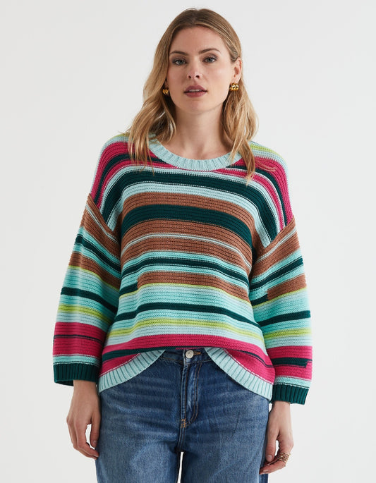 ld+c 7165 Stripe Jumper