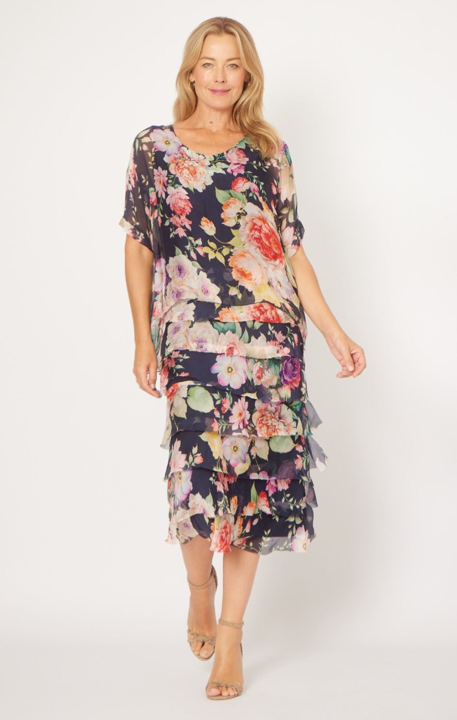 La Strada 313 Floral Event Dress