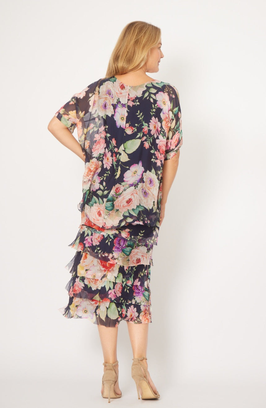 La Strada 313 Floral Event Dress