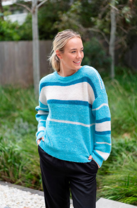 Silver Wishes 3320 Stripe Jumper