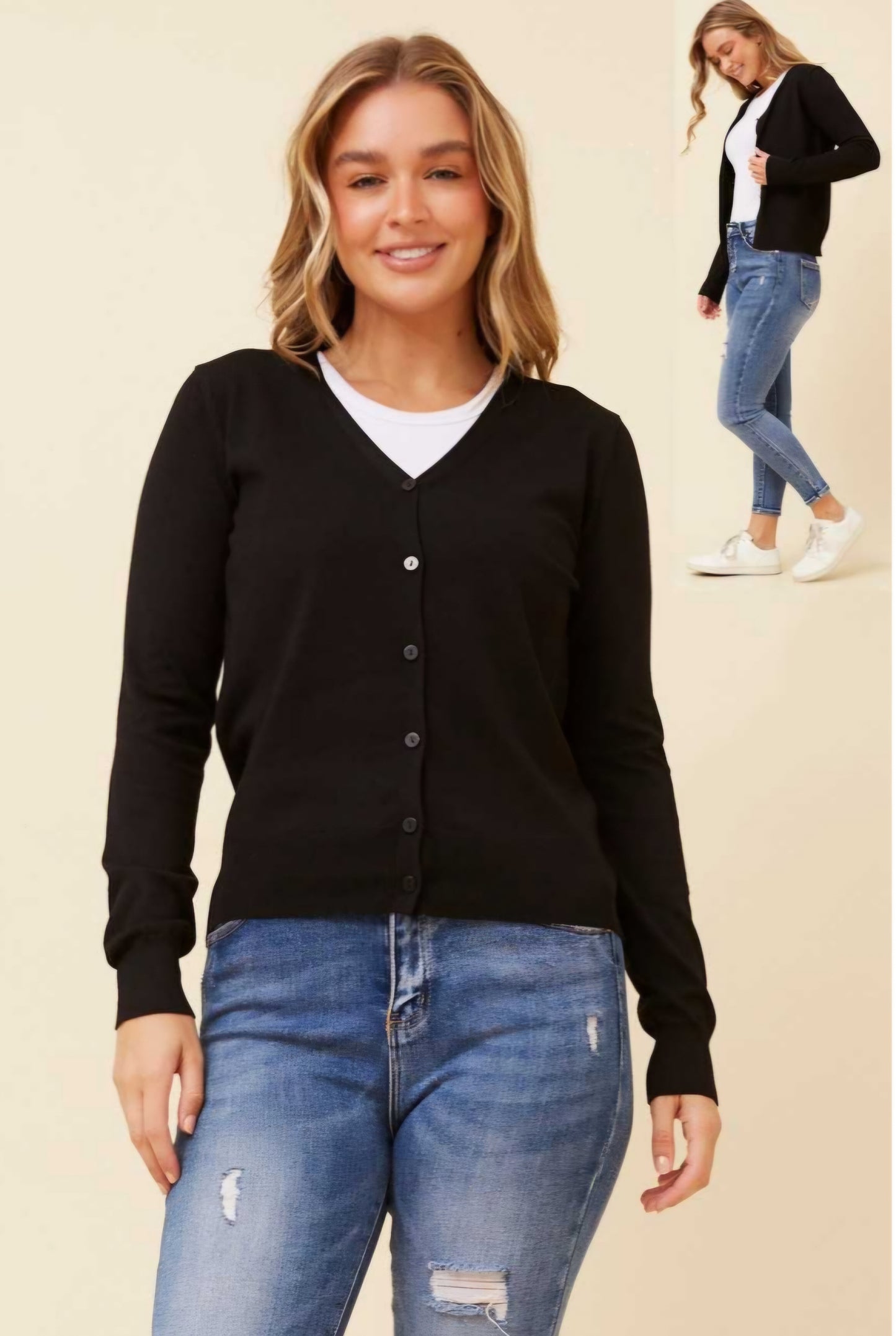 CM 519968 Black Cardigan