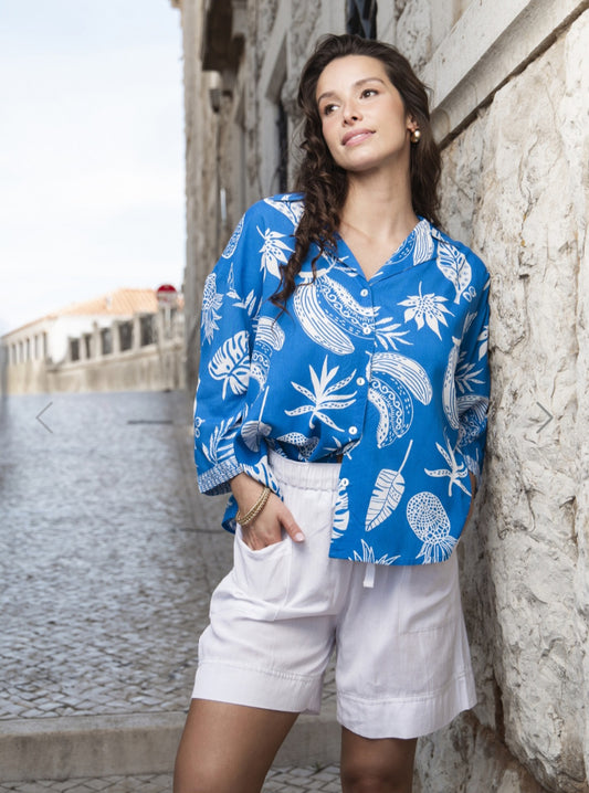 Orientique 12264 Comodoro Print Top