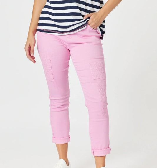 Threadz 48102 Pink Pant