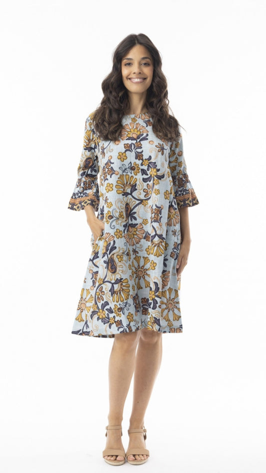 Orientique 61735 Macieo Print Dress