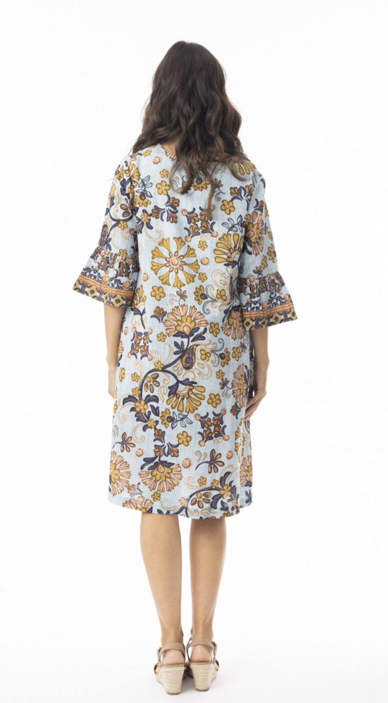 Orientique 61735 Macieo Print Dress