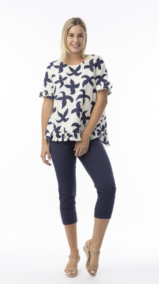 Orientique 42191 Nazca Print Top