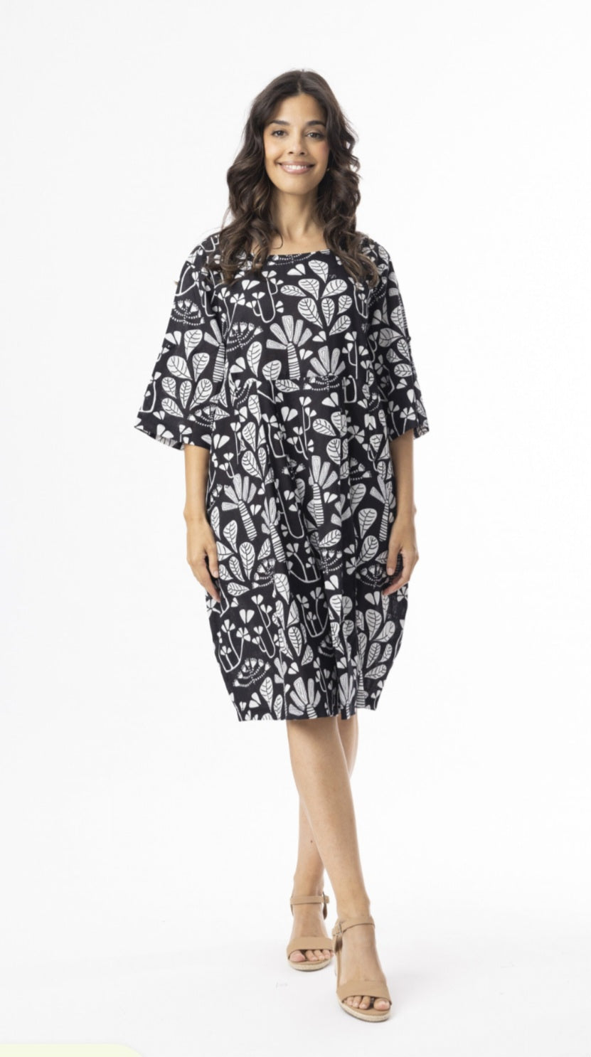Orientique 81376 Ayangue Print Dress