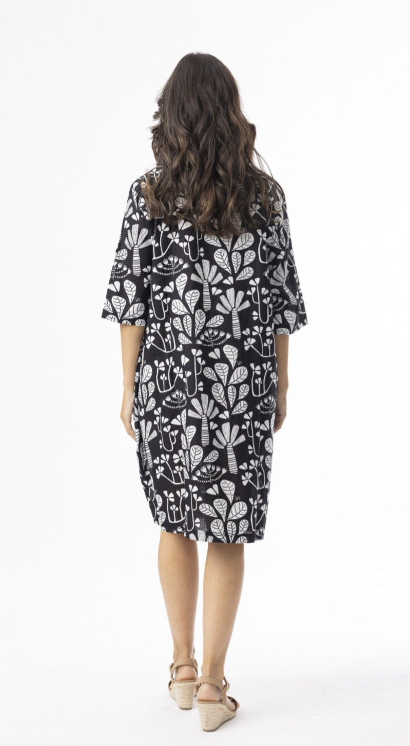 Orientique 81376 Ayangue Print Dress