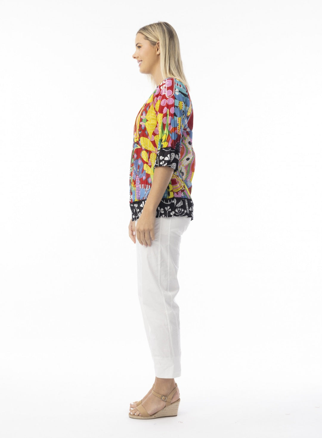 Orientique 82223 Print Top