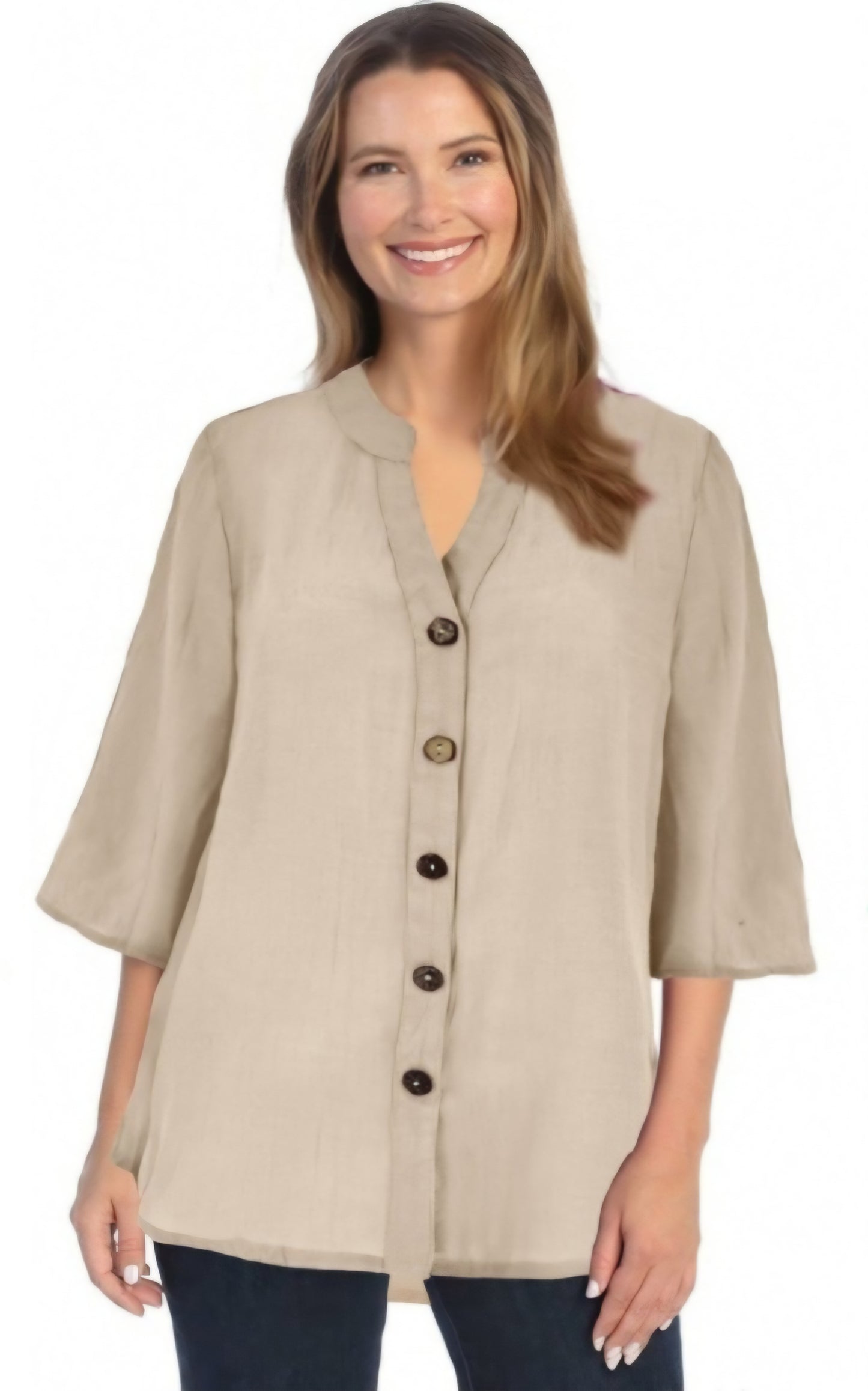 Elegant 2764 Beige Top