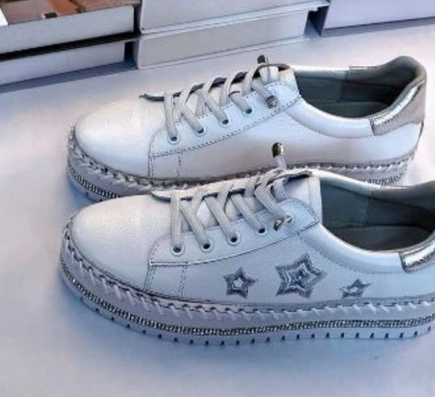 Ameise Rossi White Sneaker Shoe